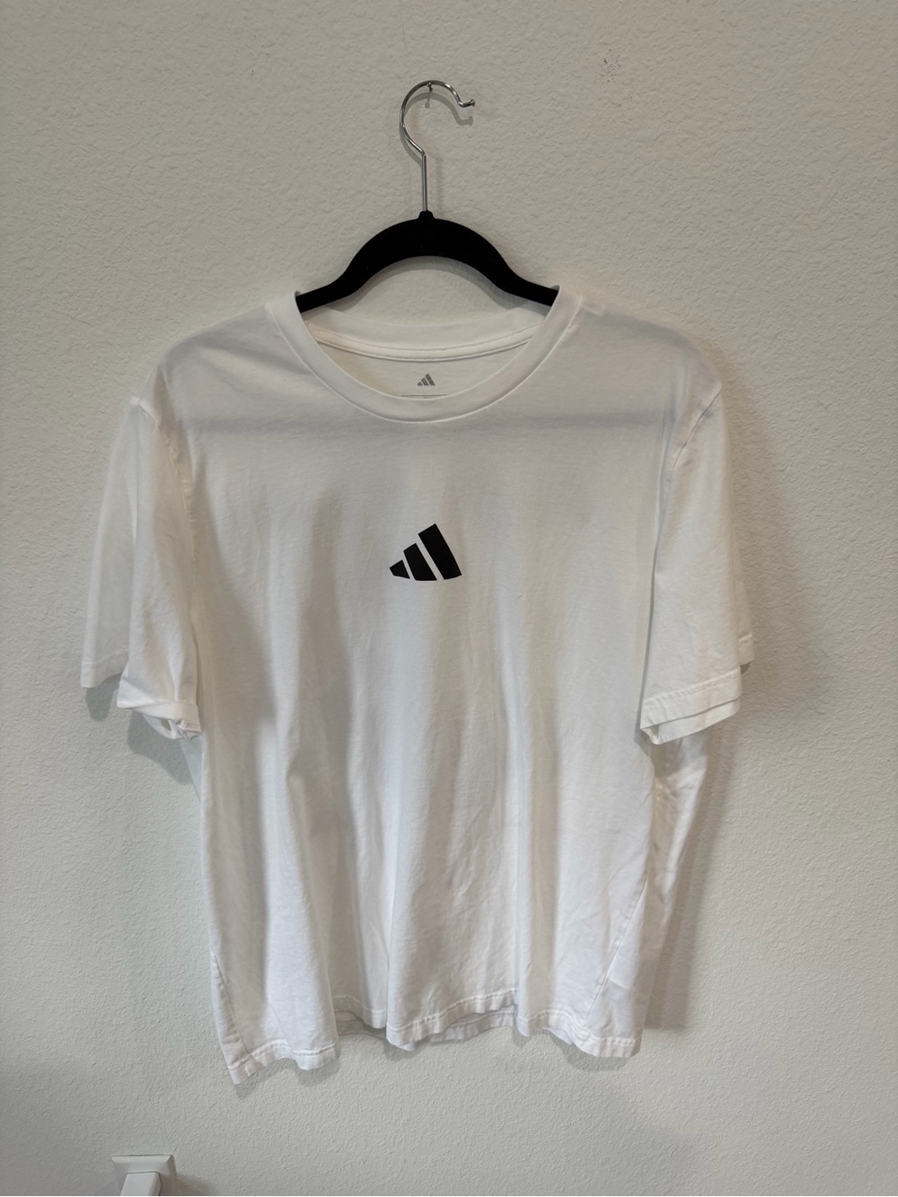 Argentina adidas White Short Sleeve Crew T-Shirt
